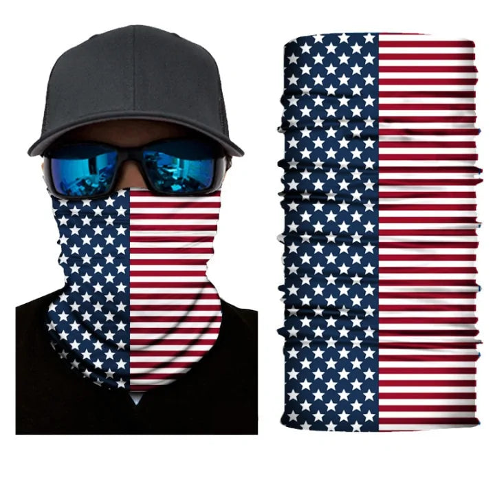 Flag multifunctional scarf