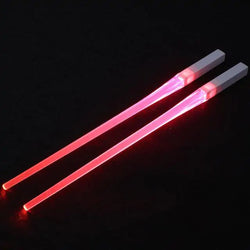 STOMART.CO.UK Luminous LED Chopsticks Chopsticks Kitchen LED Luminous Free Text