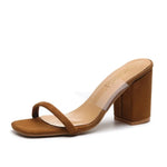 Women’s Transparent PVC Sandals