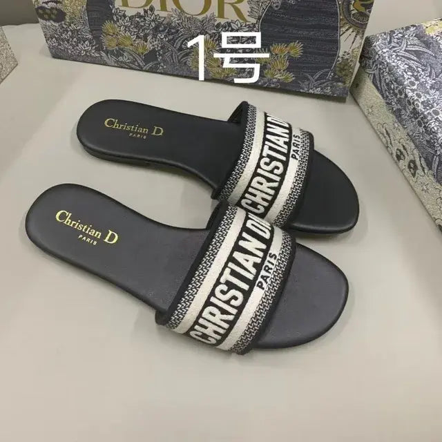 Designer Flat Slippers