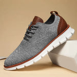Men's Brogue Weave Lightweight Casual Sneakers
