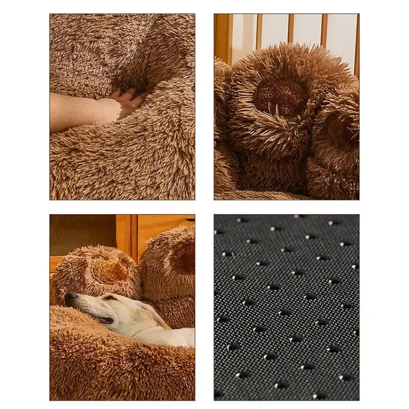 Pet Dog Plush Comfort Sofa Bed