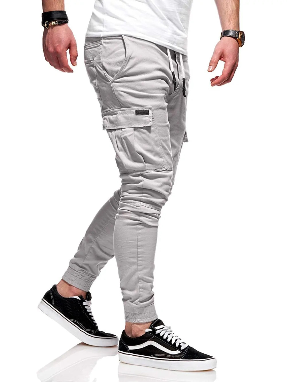 "2020 Multi-Pocket Cargo Joggers"