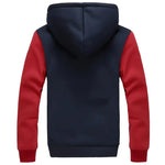 Men's Casual Furry Hoodie Jacket