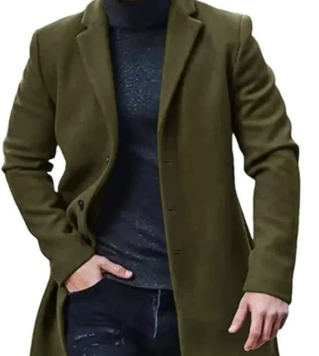 Thickened Tweed Jacket for Men