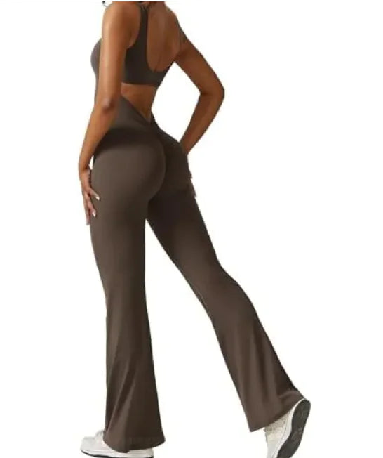 Women's Flex Fit Zippered Yoga Bodysuit