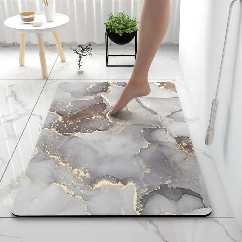 STOMART.CO.UK Earth Non-slip Rubber Mat Bathroom Home Goods Kitchen Free Text