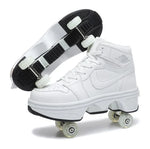 4 Wheels Roller Skate Shoes For Kids for indoor use