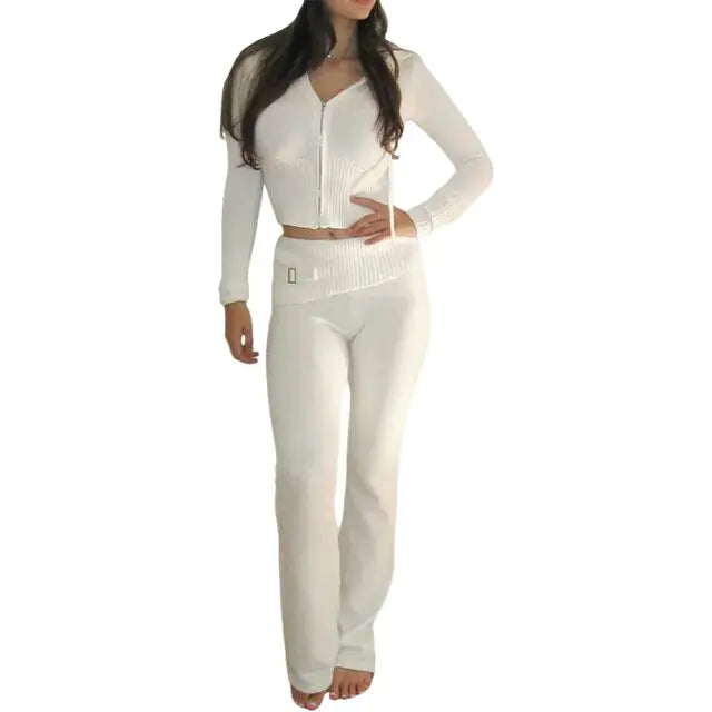 Knitted Two-Piece Set for Spring