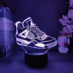 Long-lasting 3D LED Sneakers Night Lamp