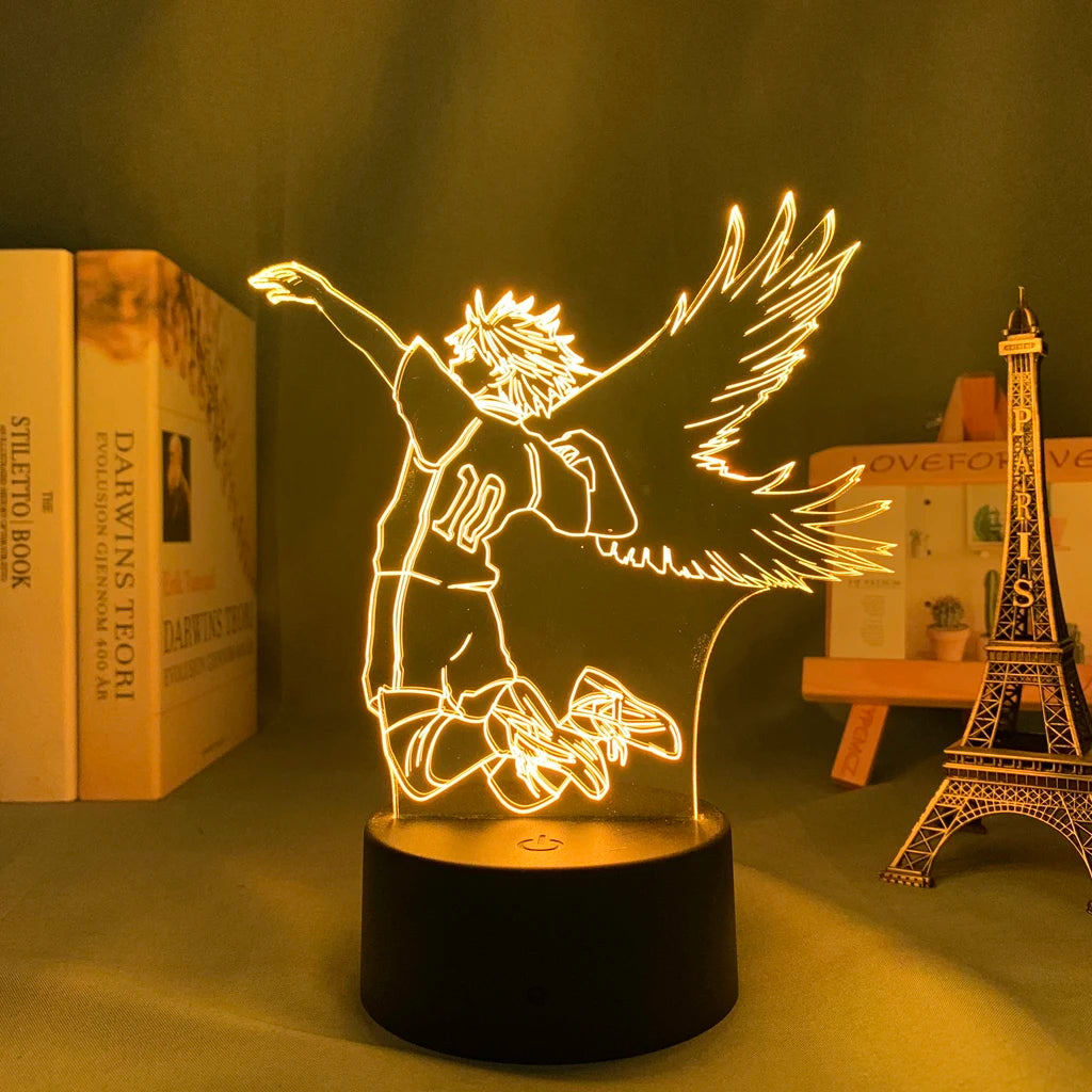 Manga Haikyuu Room Decor 3d Lamp