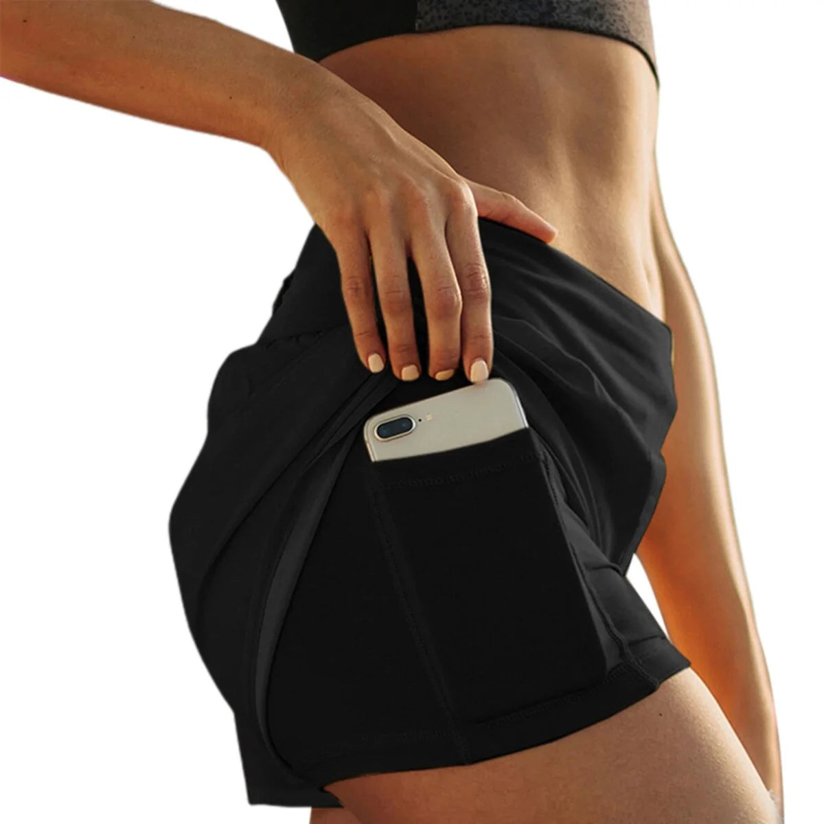 Breathable and Supportive Women's Running Shorts