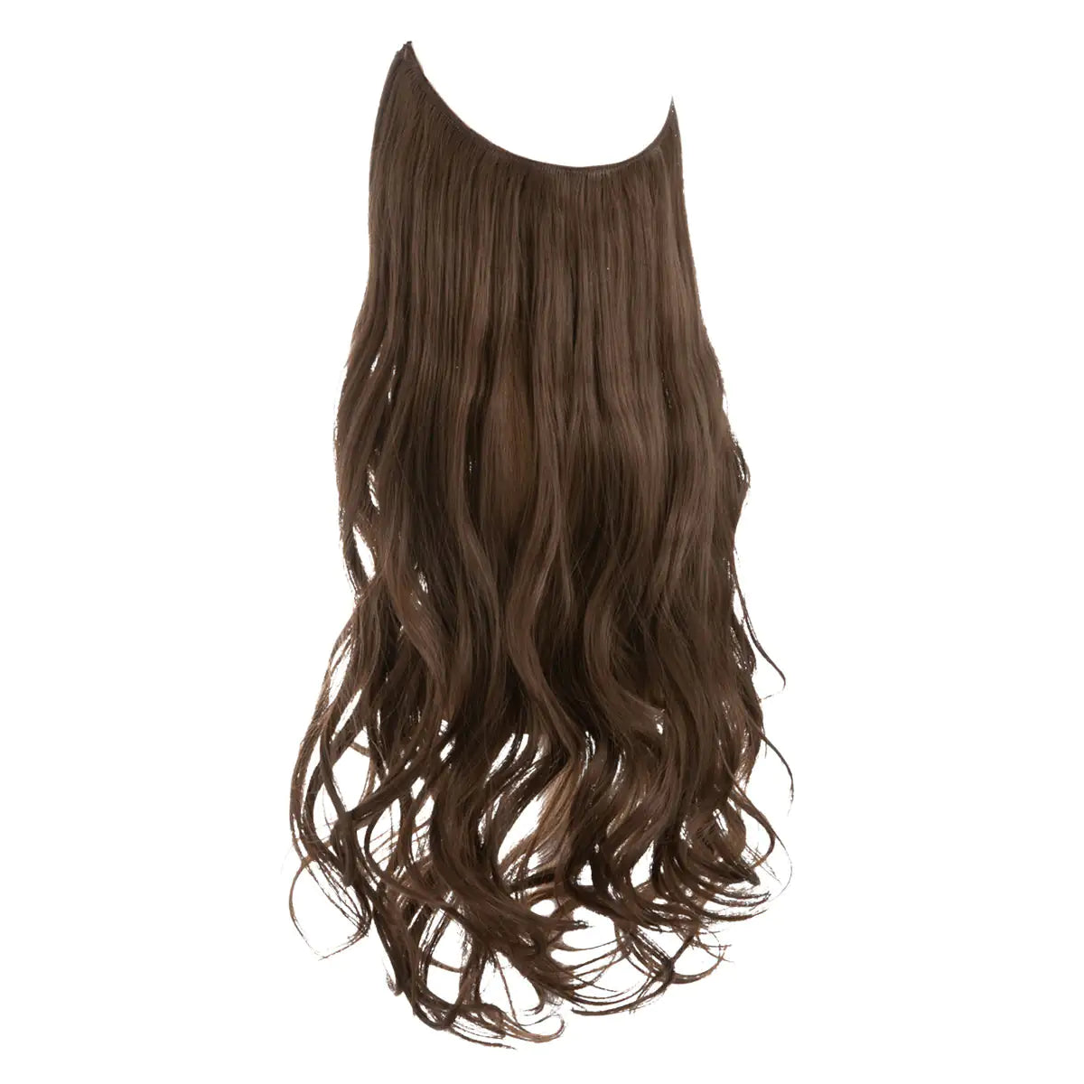 Brown (#27/613) long, slightly wavy hair extension piece on a white background, labeled “Light Honey Blonde / Cafornia Blonde.