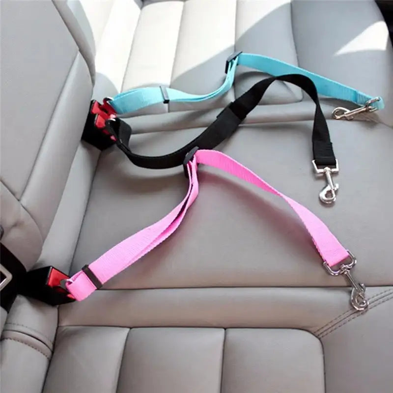 Pet Car Seat Belt Telescopic Traction Rope