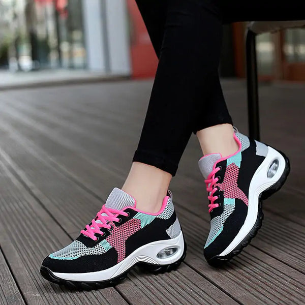 Women's Air Cushion Tennis Gym Sneakers