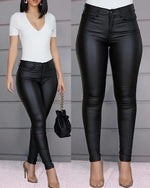 Slim Silhouette Pencil Pants