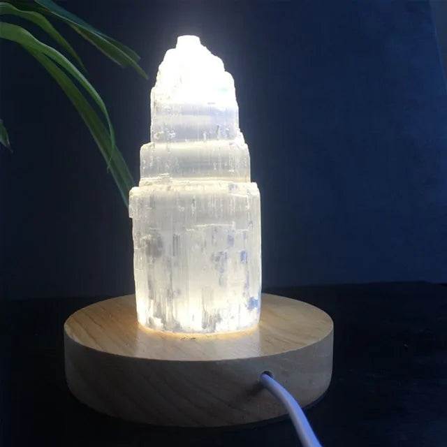 Selenite Tower Light