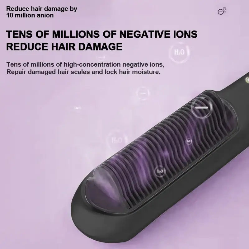 Hair Straightener Styling Comb Set