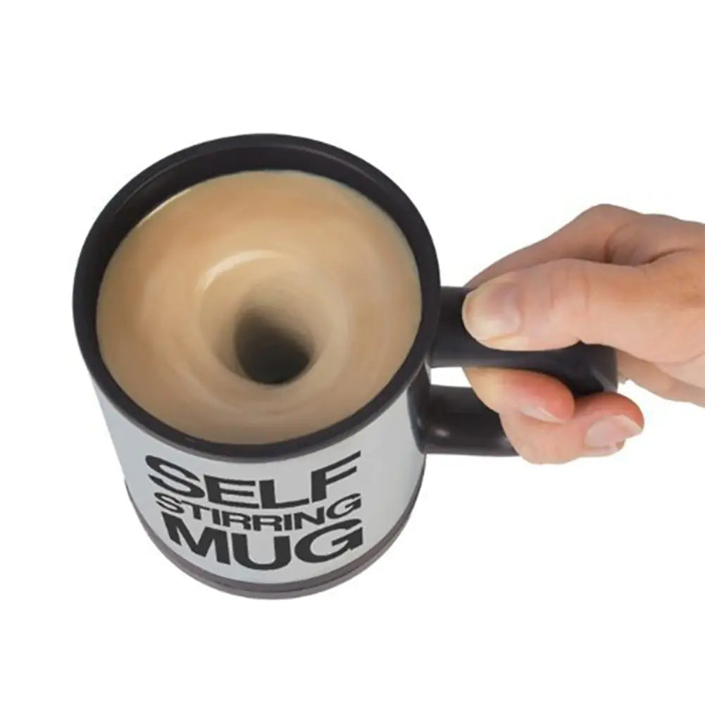 STOMART.CO.UK Self Stirring Coffee Mug cup mug self steering Free Text