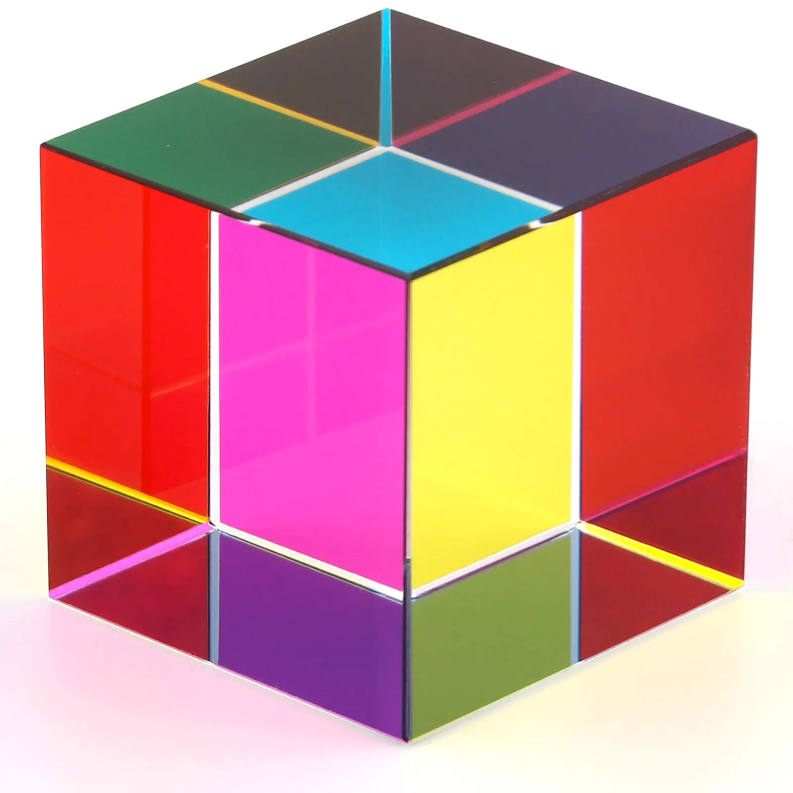 Colour Spectrum Cube Prism