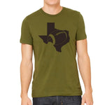 Texas Football Bella Canvas T-Shirt
