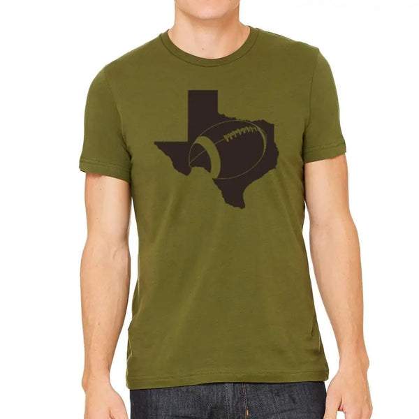 Texas Football Bella Canvas T-Shirt