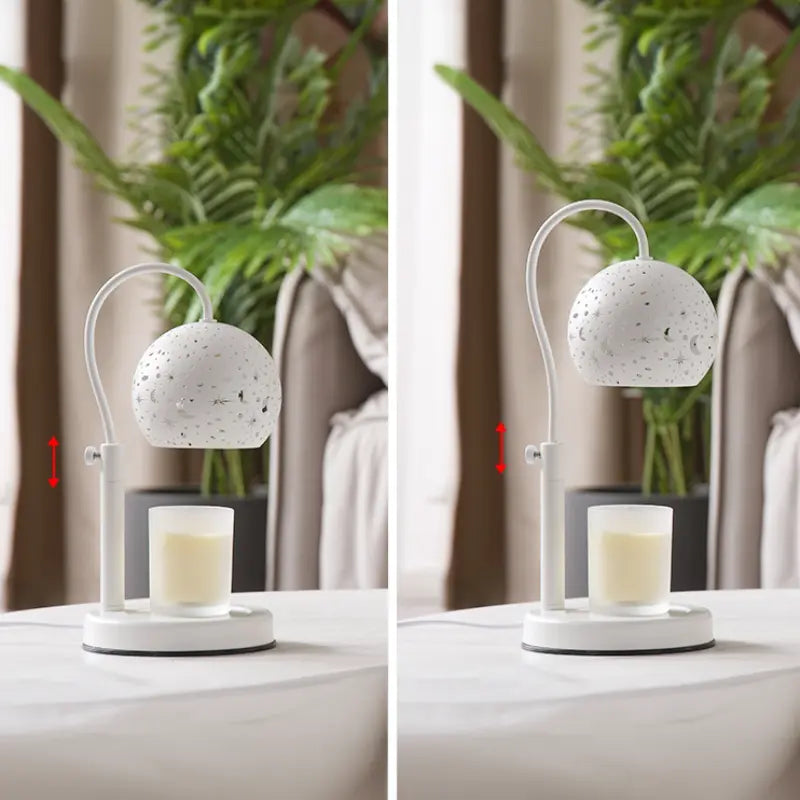 Starry Sky Electric Warm Candle Lamp
