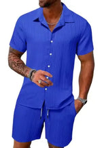Men’s Stylish Polo and Shorts Set