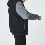 Men's Casual Furry Hoodie Jacket