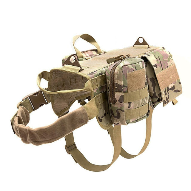 STOMART.CO.UK Tactical Military Dog Harness Dogs Free Text