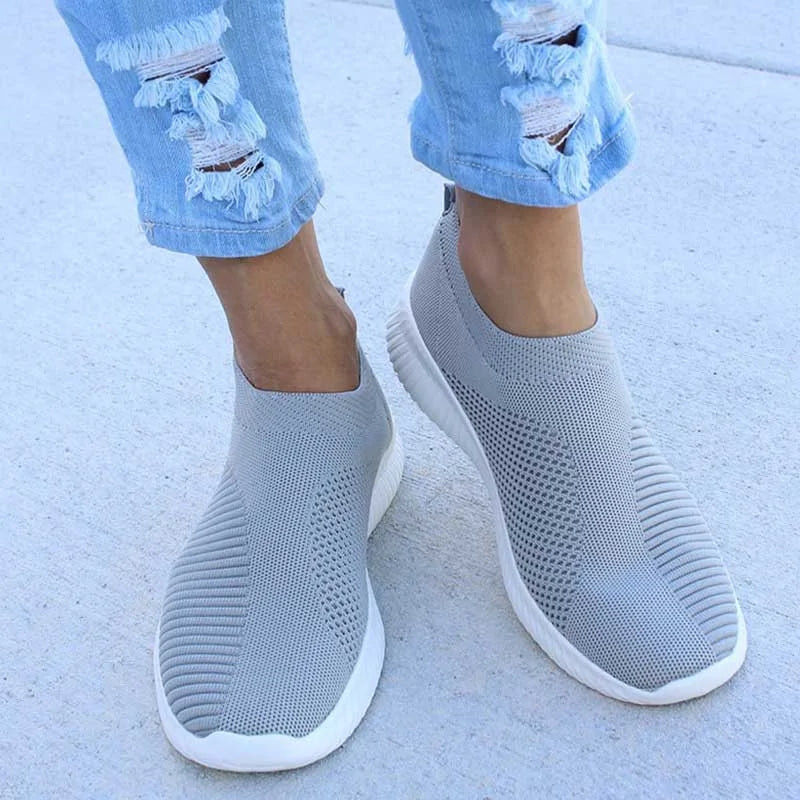 Knitted Slip-On Shoes