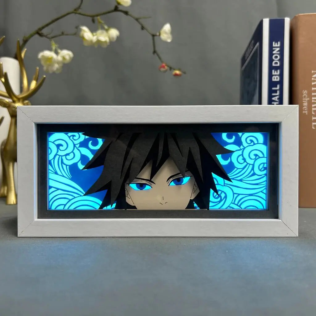 LED Room Decor Anime Light Box