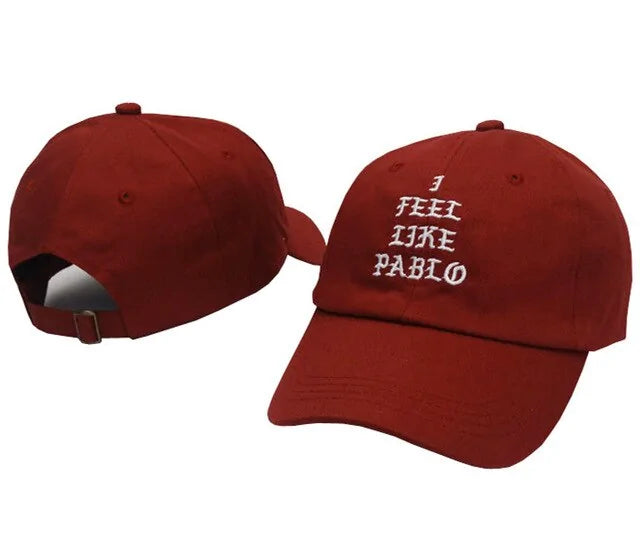 I Feel Like Pablo Golf Face Cap