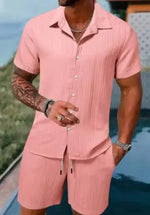 Men’s Stylish Polo and Shorts Set
