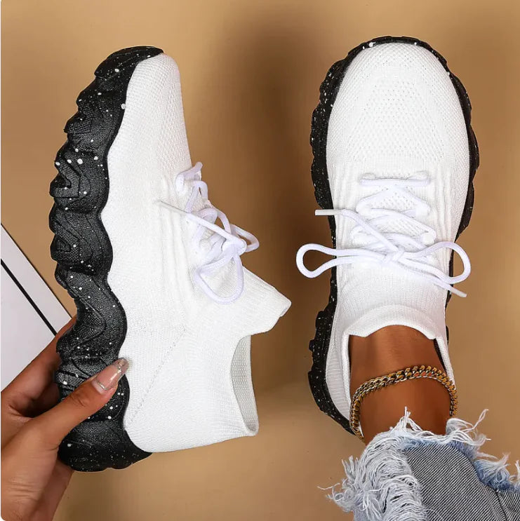 Trendy Cushioned Sole Trainers