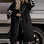 Stylish Mid-Length Hoodie Coat for Women