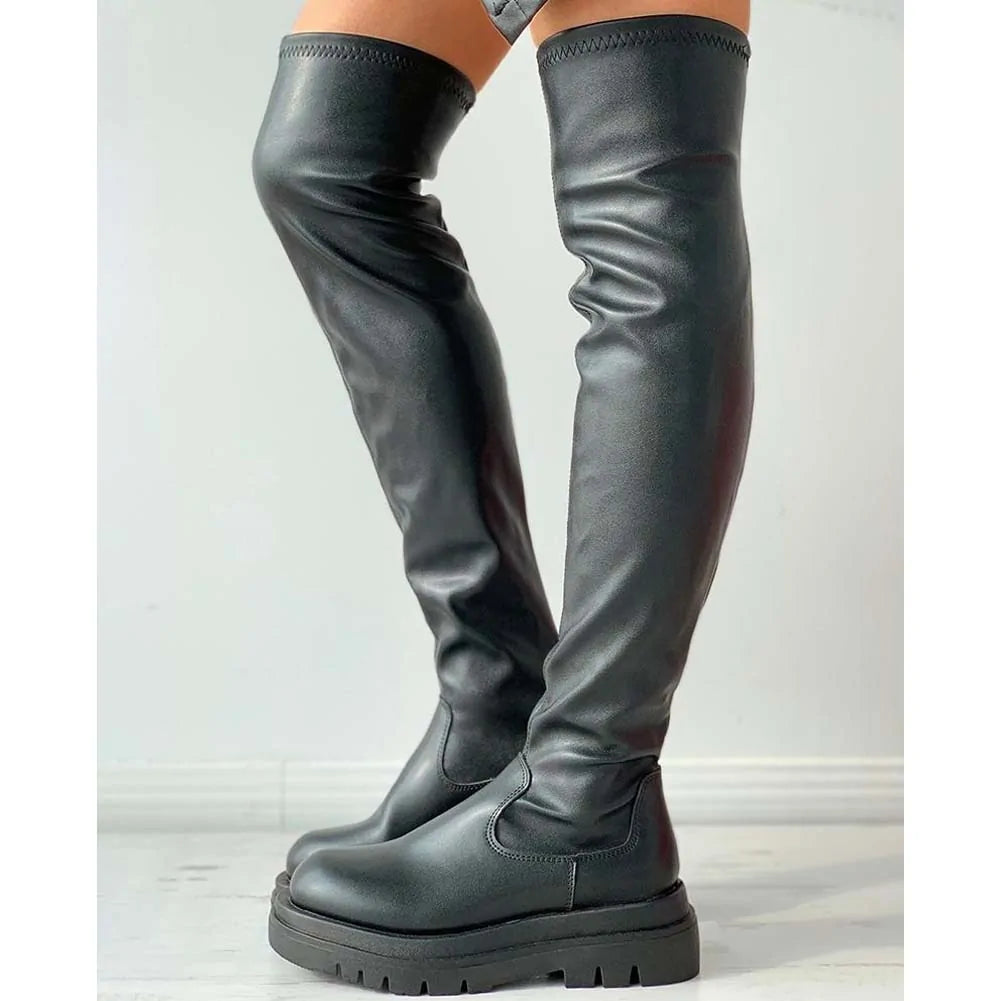 Women's Thigh Platform High Boots