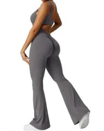 Women's Flex Fit Zippered Yoga Bodysuit